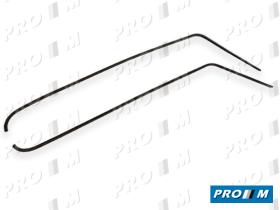 Renault Clásico MVS5J - Juego de molduras vierteaguas Renault Supercinco