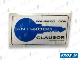 Clásicos PCL600 - Pegatina adhesivo Seat 600 clausor antirrobo