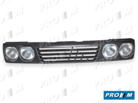 Hella RDFU12338 - Rejilla delantera 4 faros redondos Fiat Uno 89-