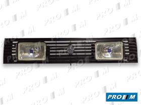 Hella 1FB004360831 - Rejilla central con faros largo alcance Renault 9 -12/82