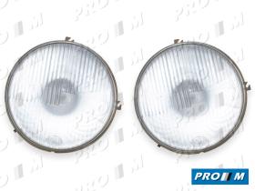 Hella 1A600239502 - Juego ópticas H4 Simca 900-100-1200