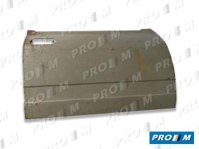 Pro//M Carrocería 01036 - Panel de puerta delantero derecho Seat 132 moderno