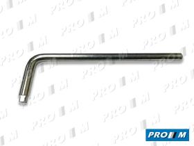 Caucho Metal LL8C - Llave tapón de carter 8mm cuadradillo