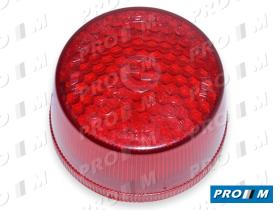 Prom Iluminación 20643 - Tulipa roja universal rosca 70X45mm