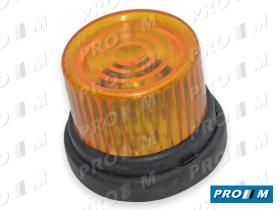 Prom Iluminación P8565 - Piloto universal ámbar redondo con tornillos