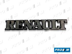 Renault Clásico 7702144442 - Anagrama de plástico adhesivo 130mm Renault ""RENAULT""