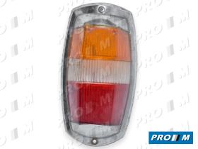 Hella K3219 - Tulipa piloto trasero MB 220 S Ponton Sedan 1966 ( USADA)