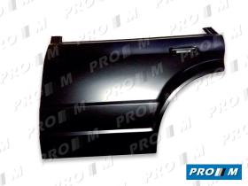 Pro//M Carrocería PPTIE8690 - Panel de puerta trasera izquierda Ford Escort 86-90