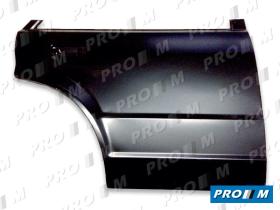 Pro//M Carrocería PPTDE8690 - Panel de puerta trasera derecha Ford Escort 86-90