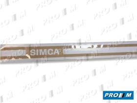 Accesorios PSB122 - Pegatinas laterales SIMCA 122cm ( juego 4 unid) 122cm