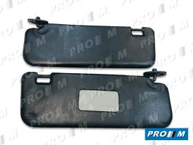 Seat Clásico JSOL131 - Juego parasoles negros Seat 131