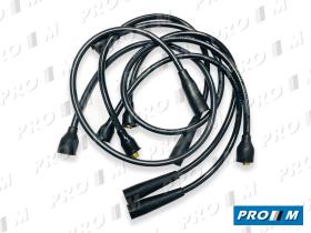 Simca JC1000 - Juego cables de bujías Simca 900 -1000