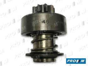 PIÑONES DE ARRANQUE 46 - Bendix motor de arranque Bosch Seat-Renault