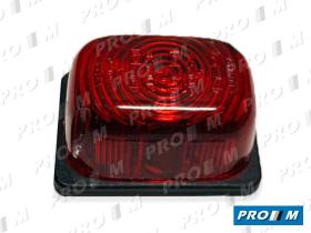 FAROS Y PILOTOS 131300000200 - Piloto universal rojo posición 67X46mm
