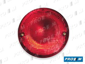 FAROS Y PILOTOS 1301640500 - Piloto universal posición rojo antiniebla 140mm Ø