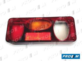 FAROS Y PILOTOS 131451000000 - Piloto universal izq. 4 serv. + réflex+m.atrás 237x109mm