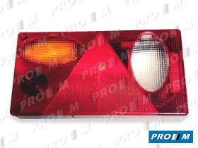 FAROS Y PILOTOS 131390000200 - Piloto universal izq. 4 serv.+réflex+m.atrás 239x139mm