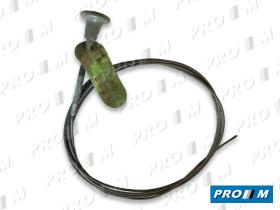 Pujol 2060 - Cable de starter Renault 10 tirador gris 2360mm