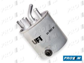 UFI 2409300 - Filtro de carburante Nissan