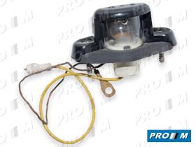 Prom Iluminación PMS1000 - Piloto de matrícula Simca 1000 negro