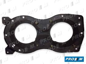 Magneti Marelli 07657007 - Soporte faro Seat 128 izquierdo redondo