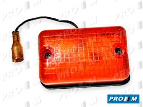 Prom Iluminación 6065ASN - Piloto universal ámbar superficie atornillar 85x55