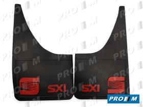 Seat Clásico KT03300853 - Juego faldillas guardabarros traseras Seat Ibiza XSI
