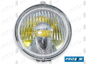 Prom Iluminación 342AN - Faro antiniebla redondo de época lámpara Lucas