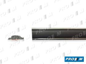 Accesorios ML117 - Moldura lateral negra y cromada ancho 16mm
