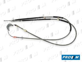 CABLES DE MANDO 07069 - Cable freno mano Ford Fiesta  del 88 al 91