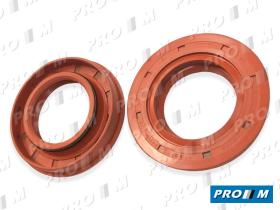 Caucho Metal 45X74.5/79.5X12/14.5 - Retén 45X74,5/79,5X12/14,5mm Mercedes