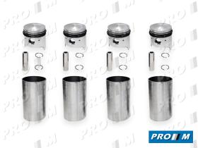 Seat Clásico P12473MM - Juego de pistones Seat 124 73mm Standard