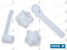 Caucho Metal 63003 - Kit reparación de elevalunas Volkswagen Golf IV-Bora