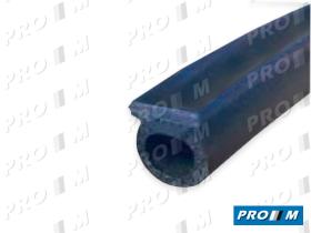 Caucho Metal 190100 - Goma contorno de puerta con adhesivo 8mm universal