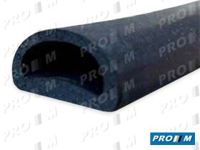 Caucho Metal 190101 - Goma contorno de puerta con adhesivo universal
