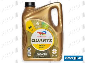 TOTAL ACEITES 0W305L - Aceite QUARTZ FIRST INEO 0W30