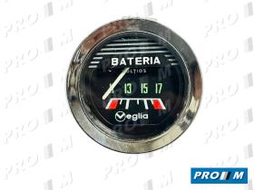 Magneti Marelli 11131517 - Voltimetro marco redondo cromado Veglia 52mm