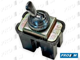 Femsa CPA8-7 - Interruptor de cuadro universal cromado 4 terminales