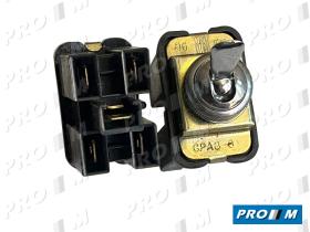 Femsa CPA8-8 - Interruptor cuadro universal negro 5 terminales 3 posiciones