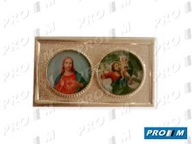 Accesorios 560 - Placa metálica salpicadero religiosos