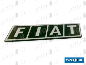 Fiat ANAF15 - Anagrama FIAT negro y plata