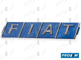 Fiat ANAF16 - Anagrama F/I/A/T azul y plata