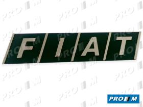 Fiat ANAF20 - Anagrama F/I/A/T azul y plata 120mm