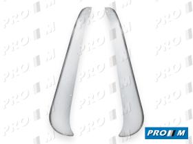 Seat Clásico 430-11 - Salvavarros juego faldillas metálica Seat