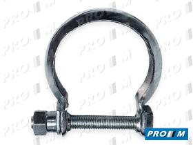Caucho Metal ABR59 - Abrazadera catalizador conos