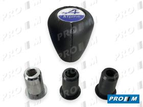 Volantes PM666 - Pomo palanca de cambio Renault Alpine azul