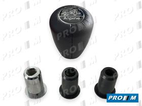 Volantes PM667 - Pomo palanca de cambio Renault Alpine negro