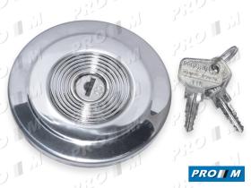 Caucho Metal TG-110C - Tapón de gasolina cromado Citroen GS