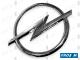 Opel 93178744 - Anagrama redondo cromado adhesivo Opel