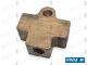 Frenos/hidráulica T10125 - Repartidor de tuberia liquido de freno Rosca 10x125